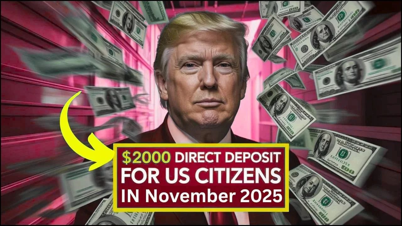 $2,000 Direct Deposit for U.S. Citizens in November 2025 – Eligibility, Payment Dates & IRS