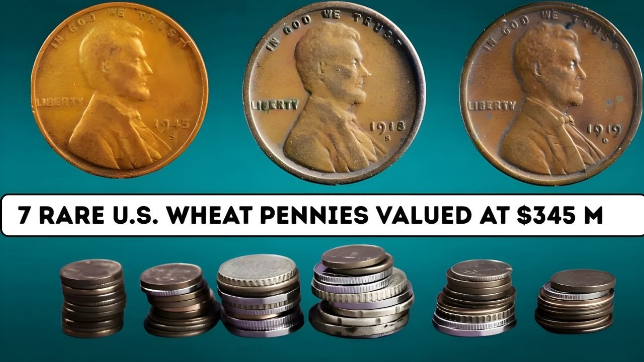 7 Rare U.S. Wheat Pennies Worth $345 Million Combined